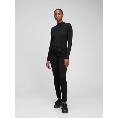 GAP Džíny true skinny Mid Rise Washwell černé