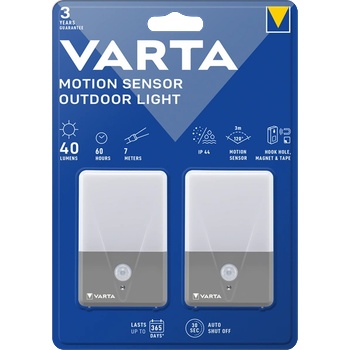 VARTA 16634101402 Сензор за движение за външна светлина 2бр. сензор за движение за външна светлина (16634101402)