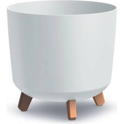 PROSPERPLAST Kvetináč GRACIA CASE 39cm biely