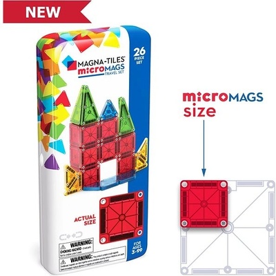 Magna-Tiles microMAGS Travel Set 26 ks – Zboží Živě