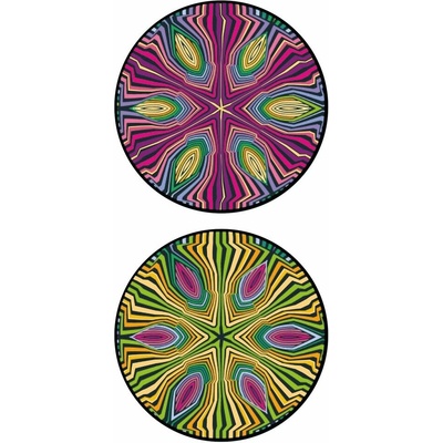 CURIOSI Oboustranné dřevěné Double Hippie 154 dílků