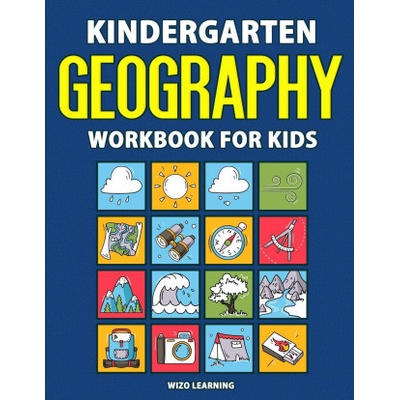 Kindergarten Geography Workbook for Kids