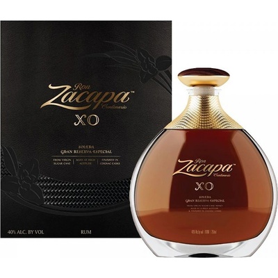 Zacapa Centenario XO 40% 0,7 l (čistá fľaša)