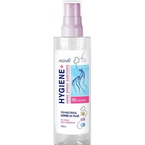 Agiva Hygiene Hand Spray Sanitizer - Почистващ спрей за ръце без измиване 200мл