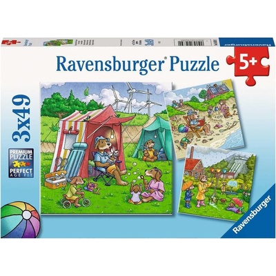 RAVENSBURGER Obnoviteľná energia 3x49 dielov