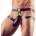 Svenjoyment Hip Belt with Cock Ring 2100266 Black M/L