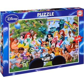 Image 1 of Educa Пъзел Educa от 1000 части - Чудният свят на Дисни (EDU16297)