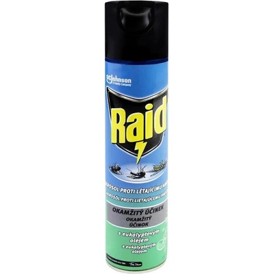 Raid spray proti létajícímu hmyzu s eukalyptovým olejem 400 ml