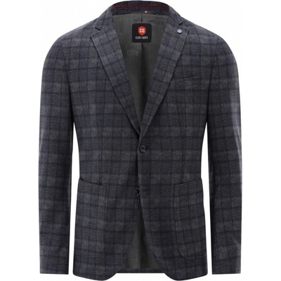 džerzejové kárované sako CLUB OF GENTS slim fit