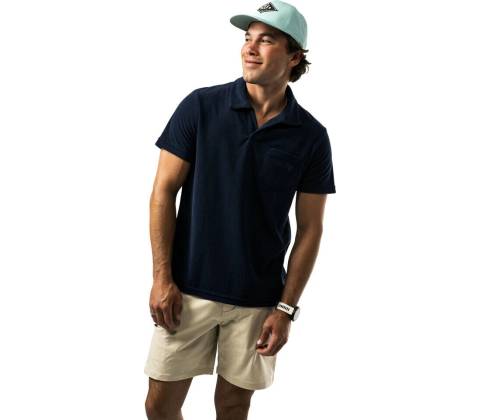 Bauer Terry Polo Navy