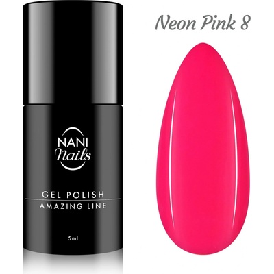 NANI Gel lak Amazing line Neon Pink 5 ml – Zbozi.Blesk.cz