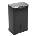 EKO-Europe EKO Кош за отпадъци с педал E-CUBE - 40 литра - черен (EKO 926840 - Black)