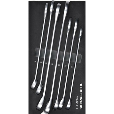 Kraftwerk Sada klíčů očkoplochých 25-32mm 7ks S KR-105.301.019
