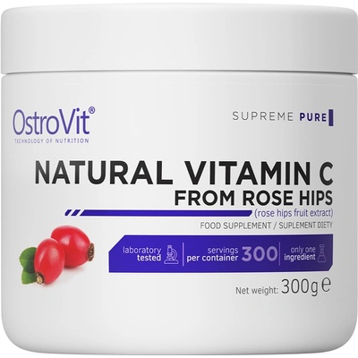 Natural Vitamin C from Rose Hips, 300 g, OstroVit