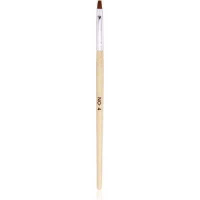 NeoNail Wooden Brush štetec na nanášanie gélových produktov typ No. 4