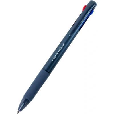AXENT Авт. химикалка Axent TrioLine 3в1 0.7mm (16014650-00-AB1105-A)