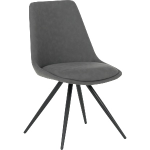 Carmen Трапезен стол camden - тъмносив sf 2 (3532341) - tierradesign