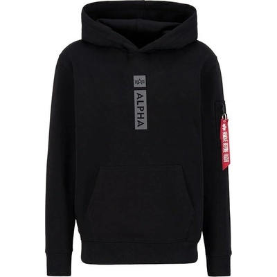 Alpha Industries mikina Alpha Puff Print černá