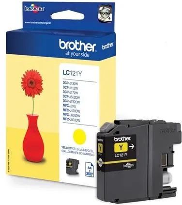 Brother LC121Y Yellow
