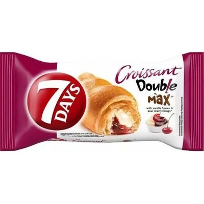 7Days croissant doublemax vanilla-sour cherry fillings 80 g