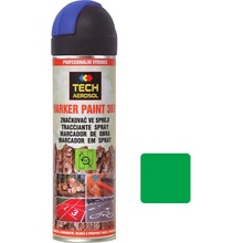 TECH Farba v spreji MARKER 360 RAL 6018 zelená 500 ml