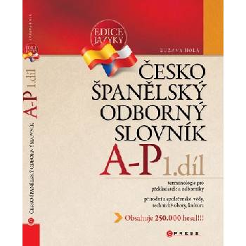 Kniha Česko-španělský odborný slovník, 1. díl - KEJ170