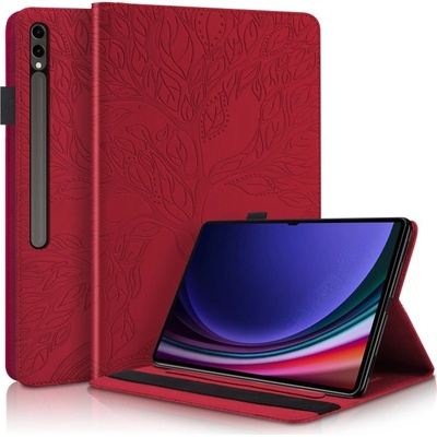 Vsetkonamobil 67824 ART TREE Zaklápacie puzdro pre Samsung Galaxy Tab S9 Ultra / Tab S10 Ultra červené