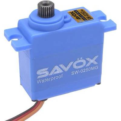 SAVOX Servo SW-0250MG+ Digital DC Motor Waterproof Metal Gear 5.0 Kg/cm 0.11 Sec/60° Traxxas 1/16 Revo водоустойчиво серво савокс (SW-0250MG)