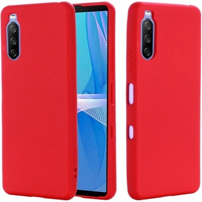 VSETKONAMOBIL 33811 RUBBER Gumený kryt Sony Xperia 10 III červený