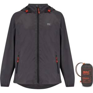 Mac in a Sac непромокаемо яке Origin 2 UNI, charcoal (MIAS-ORI2-SS20-CHAR)