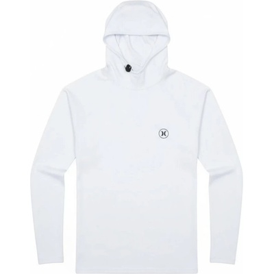 Hurley Мъжка ликра Hurley Rash Slim Fit L/S Icon Hooded Lycra - White (050-2358-0211)