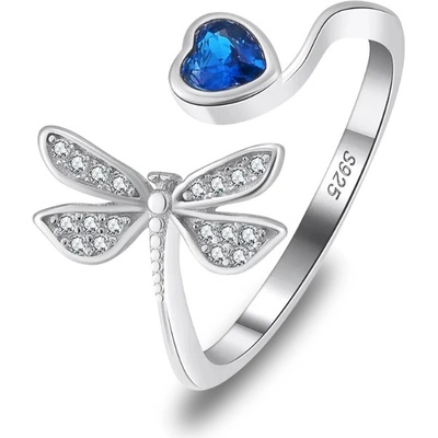 Majya Stříbrný nastavitelný prsten ZAFIRA 11362