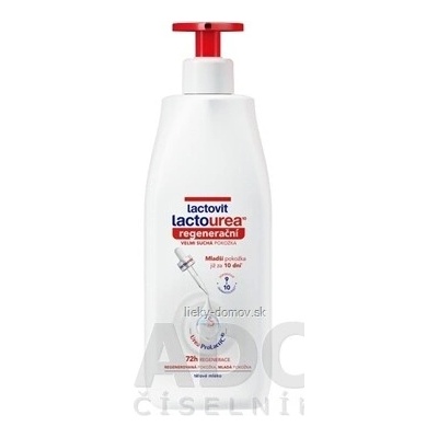 Lactovit Lactourea Telové mlieko regeneračné, na veľmi suchú pokožku 400 ml