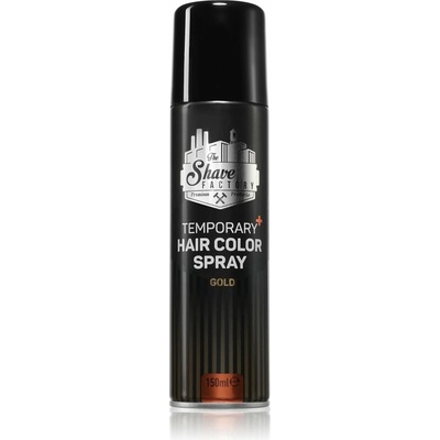 The Shave Factory Temporary Hair Color Spray sprej na vlasy odtieň Gold 150 ml