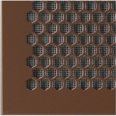 HEXA hnědá 34 x 34 cm