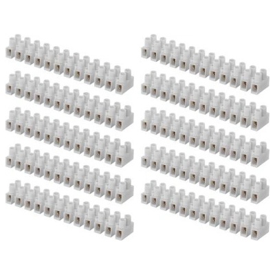 Emos Svorkovnica 12x6 mm biela A4002