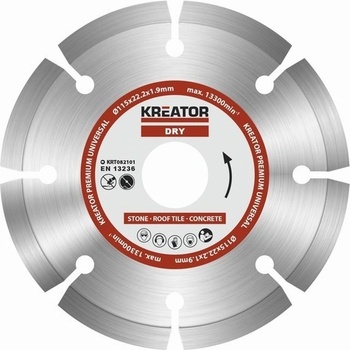 Kreator Diamantový kotouč segmentový 11 5mm KRT082101