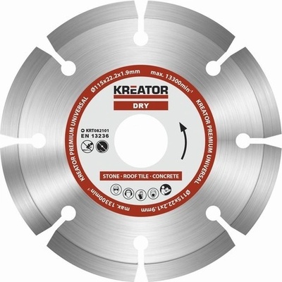 Kreator Diamantový kotouč segmentový 11 5mm KRT082101