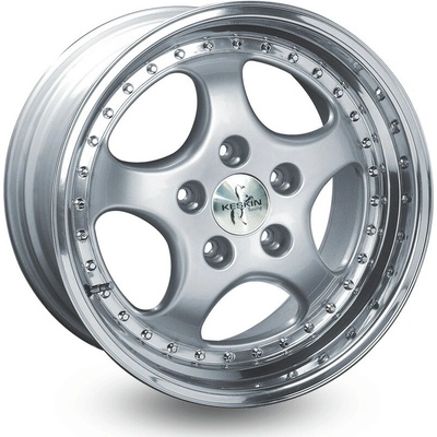 KESKIN kt2 9,5x18 5x130 ET52 cup silver lip polished silver lip polished