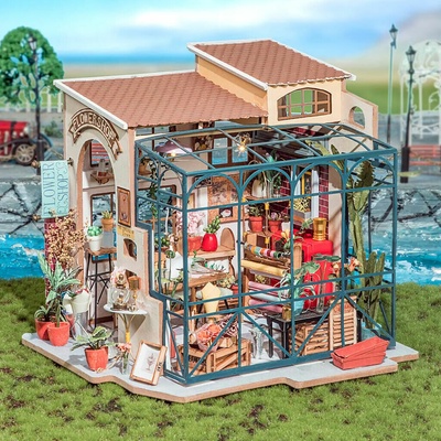 Rolife Miniatúrny domček Kvetinárstvo Emily 206 ks