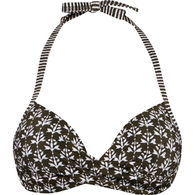Banana Moon Дамско бикини горнище Banana Moon Women's Eyro Bombay Bikini top - Kaki - размер 40 (FR) (150-5286-0113)
