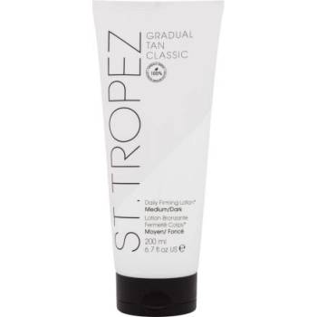 St. Tropez Gradual Tan Classic Daily Firming Lotion автобронзиращ лосион със стягащ ефект 200 ml нюанс Medium/Dark за жени