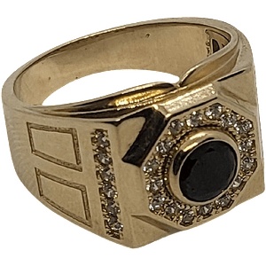 VipGold Златен мъжки пръстен 11.10 гр (r140)