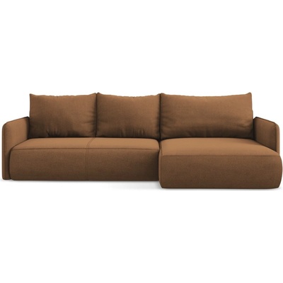 makamii Оранжев разтегателен ъглов диван с място за съхранение (десен ъгъл) Nanea - Makamii (NANEA_RCF_M_24_P1_C9)