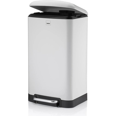 Kela Кош за отпадъци kela davino с педал (30 л) - бял (kela 10905)