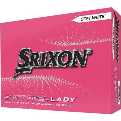 Srixon Soft Feel Lady 2-plášťový ružová 3 ks
