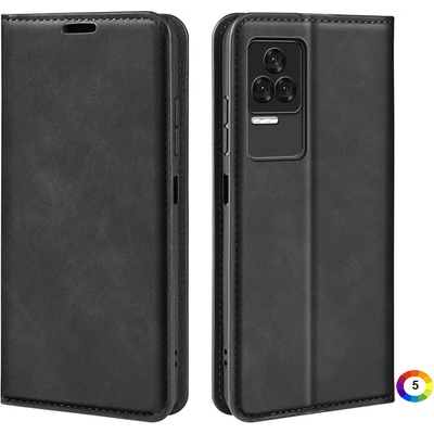 Xiaomi Redmi K50 Pro Retro-skin Magnetic Кожен Калъф и Протектор