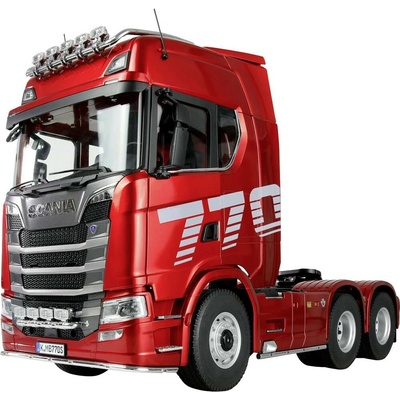 Amewi 22703 Scania 770 S 6x6 1:14 elektrický RC model nákladního automobilu RtR vč. akumulátorů a nabíječky , se světelným efektem, se zvukovou funkcí
