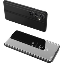 Elnox Knižkové puzdro Clear View na Samsung Galaxy S25 Plus Black ELN367861