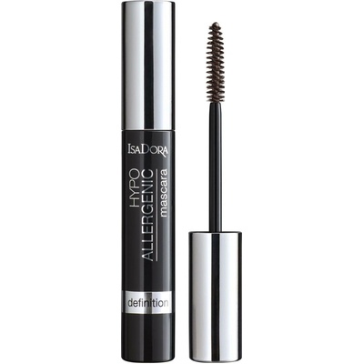 IsaDora Hypo-Allergenic Mascara tvarujúca riasenka pre citlivé oči 32 Brown 10 ml
